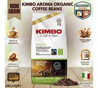 Kimbo Aroma Organic Fairtrade Coffee Beans 1kg