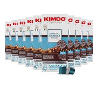 Kimbo Coffee Espresso Barista Decaf Capsules, Medium Dark Roast, 100 Pods | Premium Italian Coffee, Roasted in Naples, Decaffeinated, Intensity 9/13, Aluminium Pods, Nespresso Compatible