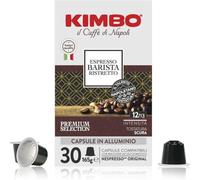 Kimbo Coffee Espresso Barista Ristretto Capsules, Dark Roast, 30 Pods