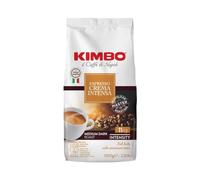 Kimbo Coffee Espresso Crema Intensa Whole Beans, Medium Dark Roast, 6 x 1kg | Premium Italian Coffee, Roasted in Naples, Intensity 11/13, Intense Flavour, Long-Lasting Crema, Bean-to-Cup, Multipack