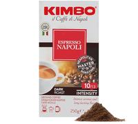 Kimbo Coffee, Espresso Napoli, Italian Ground Dark Roast, 10/13, 1 x 250g