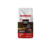 Kimbo Coffee Espresso Napoli Whole Coffee Beans, Dark Roast, 6 x 1kg