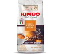 Kimbo Crema Intensa Whole Coffee Beans, Medium Roast, 1kg 1 count (Pack of 1)