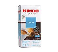 Kimbo Coffee, Espresso Decaf, Decaffeinated Italian Ground Medium Roast, 9/13, 1 x 250g