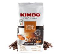 Kimbo Crema Intensa Whole Coffee Beans, Medium Roast, 1kg Bag