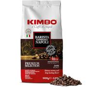 Kimbo Espresso Napoletano Whole Coffee Beans, Dark Roast, 1kg Bag | Premium Italian Coffee, Roasted in Naples, Intensity 10/13, Deep Flavour, Long-Lasting Crema, Bean-to-Cup, Bulk Pack