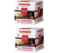 Kimbo Espresso Napoli Coffee Rich & Full Bodied 16 x Capsules (Pack Of 2)