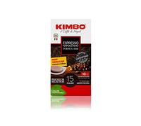 Kimbo Espresso Napolitano - 120 ESE Compostable Capsules - 8 Packs of 15 Pods - Intensity 12/13 - Dark Roast - Suitable for Mocha Coffee Machines