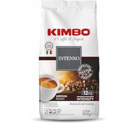 Kimbo Intenso Whole Coffee Beans, Ideal for Espressos, 1kg Bag | Intensity 12/13 full-bodied flavour with pronounced spice notes and a creamy finish suitable black coffee caffè crema & latte