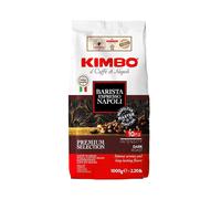 Kimbo Napoletano Authentic Italian Dark Roast Whole Coffee Beans, 1kg Bag