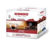 Kimbo Pompeii Le Maraviglia del Gusto 100 Capsules Compatible with Nespresso Coffee Machines