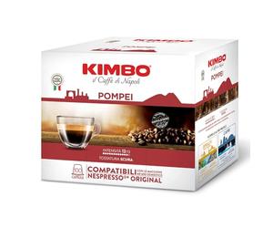 Kimbo Pompeii Le Maraviglia del Gusto 100 Capsules Compatible with Nespresso Coffee Machines