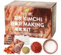 Kimchi Making Kit by Sandy Leaf Farm - Make Vegan Korean Kimchi at Home