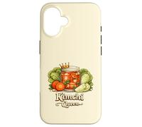 Kimchi Queen Fermentation Lover Design Case for iPhone 16