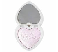 KimChiChic Beauty Pearl Gone Wild Highlighter Makeup, Heart-Shaped Compact