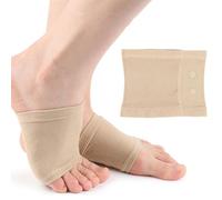 KimDaro Magnetic Arch Support Sleeves, Soft Orthotic Foot Arch Support Brace, 1 Pair Arch Compression Bands Half Socks with Magnets, for Women Men Pain Relief & Sore, Flat Feet, Heel Spurs