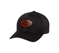 Kimes Ranch 5 Panel Fender Cap Adjustable Snapback Hat, Black, One size