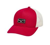 Kimes Ranch Adjustable Snapback Caps Team Pro Trucker, Red, One size