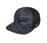 Kimes Ranch Estrada Performance Hat with Sublimated Camo Front Panel and Flat Bill