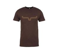 Kimes Ranch Men's Shirt Adjustable Outlier Short Sleeve Shirt, Espresso, XXL