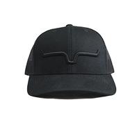 Kimes Ranch Unisex Weekly Upgrade 110 3-D Embroidered Horns Adjustable Snapback One-Size Hat, Black/Black, One Size