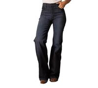 Kimes Ranch Women's Dark Wash Olivia Jeans, Denim, 29W x 32L