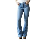 Kimes Ranch Women's Jennifer Ultra-high Rise Wide Flare Dark Wash Blue Jeans