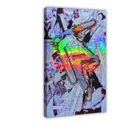 KIMEYT Anime Chainsaw Man Poster (3) Canvas Poster Bedroom Decor Landscape Office Room Decor Gift 08x12inch(20x30cm)