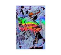 KIMEYT Anime Chainsaw Man Poster (3) Canvas Poster Bedroom Decor Landscape Office Room Decor Gift 08x12inch(20x30cm)
