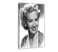 KIMEYT Betty Grable Vintage Poster Canvas Poster Wall Art Decor Print Picture Paintings for Living Room Bedroom Decoration 24x36inch(60x90cm)