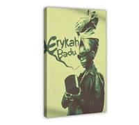 KIMEYT Erykah Badu Music Canvas Poster Wall Art Decor Print Picture Paintings for Living Room Bedroom Decoration 08x12inch(20x30cm)