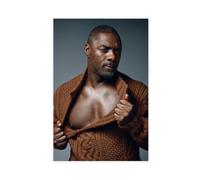 KIMEYT Idris Elba Poster (1) Canvas Poster Wall Art Decor Print Picture Paintings for Living Room Bedroom Decoration 16x24inch(40x60cm)