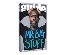 KIMEYT Idris Elba Poster (5) Canvas Poster Wall Art Decor Print Picture Paintings for Living Room Bedroom Decoration 20x30inch(50x75cm)