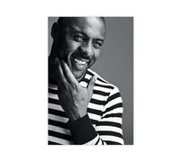 KIMEYT Idris Elba Poster (6) Canvas Poster Bedroom Decor Landscape Office Room Decor Gift 20x30inch(50x75cm)