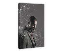 KIMEYT Idris Elba Poster (9) Canvas Poster Bedroom Decor Landscape Office Room Decor Gift 16x24inch(40x60cm)