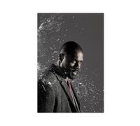 KIMEYT Idris Elba Poster (9) Canvas Poster Wall Art Decor Print Picture Paintings for Living Room Bedroom Decoration 12x18inch(30x45cm)