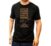 Kimi Raikkonen Leave Me Alone I Know What I'm Doing 3 Men T Shirt_18 Black