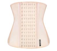 KIMIKAL Women Waist Trainer Corset Belt: Under Clothes Sport Tummy Control Long Torso Shapewear, 18 Stell Bones-skin, XXXL