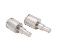 KIMISS 0 Gauge to 4 Gauge Reducer Adapter for Car - 2pcs Heavy Duty Brass Connectors for Enhanced Sound Quality