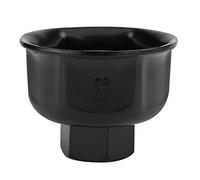 KIMISS 1 * 36mm Oil Filter Wrench-36mm Oil Filter Socket 1/2 drive-36mm 3/8" Car Oil Filter Wrench Cap Socket Drive Remover Tool Metal 36mm Engine Oil Filter Cap (Black)