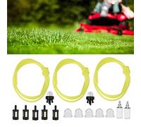 KIMISS 1.5M Fuel Line Hose with Snap in Bulb & Fuel Filters for Zama Chainsaws & Trimmers - 3 Sizes Available