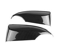KIMISS 1 Pair ABS Plastic Carbon Fiber Style Rear View Side Mirror Cover Trim