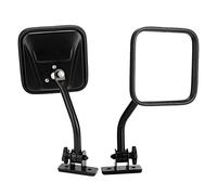 KIMISS 1 Pair Car Rear View Mirror A Pillar Square Mirror Accessory for Fit for JK 2007-2017 - Weather-Resistant, Easy to Install, Ble Design