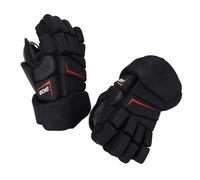 KIMISS 1 Pair Highly Fitting Ice Hockey Gloves - Breathable Nylon Fabric Finger Protective Gloves for Hockey Players - Optimal Grip & Comfort During Intense Matches (11 Inch)