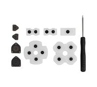 KIMISS 1 Set Conductive Silicone Rubber Pad with for Controller - Replacement Pads for Better Gaming Experience