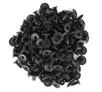 KIMISS 100Pcs Plastic Rivets 6mm Car Bumper Fastener Door Trim Clips
