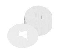 KIMISS 100Pcs Ultra Soft Disposable Headrest Covers for Massage Pillows with Face Hole - Non-Woven Fabric for Spa, Acupuncture, and Tattoo Shops (Thin with 12 Game Card Slots)