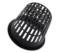 KIMISS 10pcs Heavy Duty Mesh Pot, Net Cup Basket for Hydroponic Plant Growth and Clone Gardening, White 3 Inch Mini Plastic Netted Pots for Orchids and Semi-Hydroponics (#01)