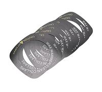 KIMISS 10pcs Wax Warmer Collar Protective Ring Accessory for Hair Removal - Square Design Fits Most Wax Heaters