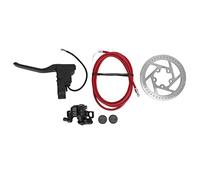 KIMISS 110mm Brake Lever Disk Brake Cable Set for Fit for M365 Electric Scooter - Complete Replacement Kit with Rotor, Cable, and Pads